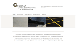 Desktop Screenshot of guardiansealcoating.com